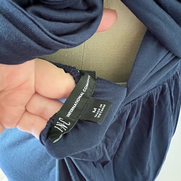 INC International Concepts Deep Blue Maxi Dress - Picture 6 of 6